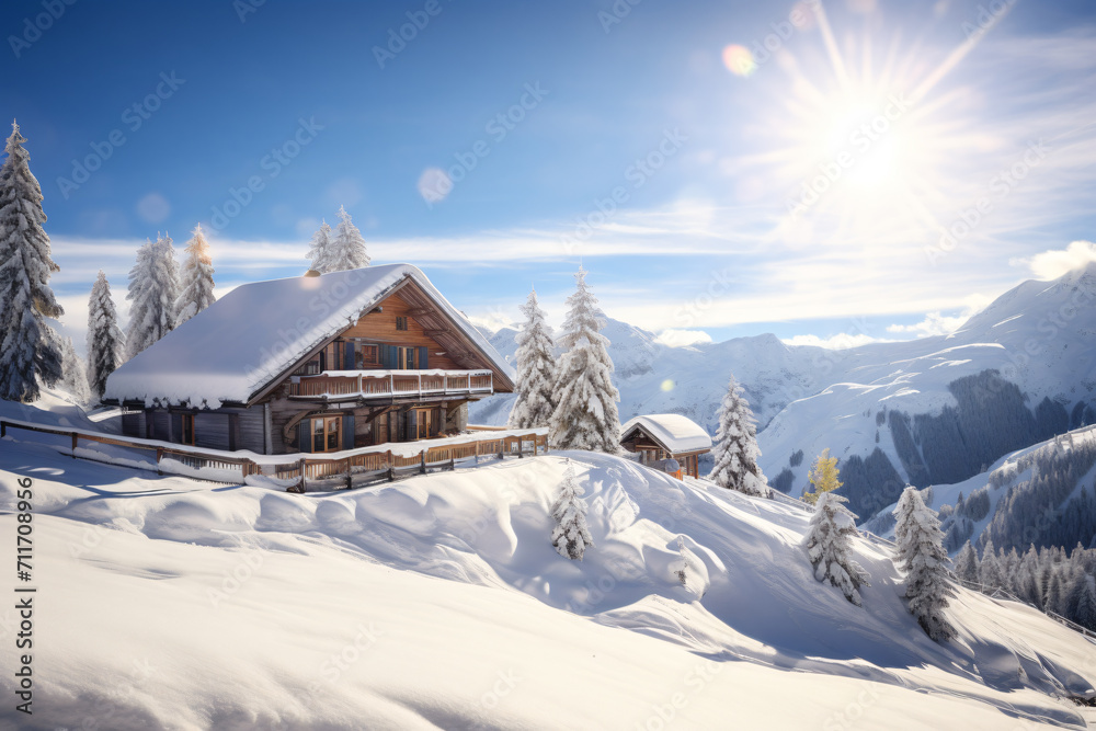 Cabin in winter snow, traditional, wimmelbilder, authentic details, photography
Cabin in winter snow, traditional, wimmelbilder, authentic details, photography