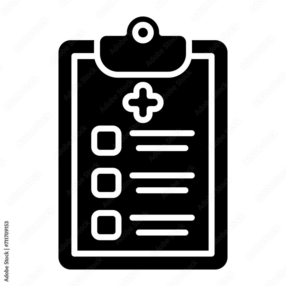 Medical Report icon vector image. Can be used for Health Checkup. Medical Report icon vector image. Can be used for Health Checkup.