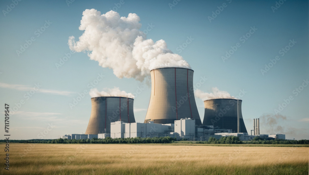 A Glimpse into Nuclear Energy's Brilliance, Power Plant A Glimpse into Nuclear Energy's Brilliance, Power Plant