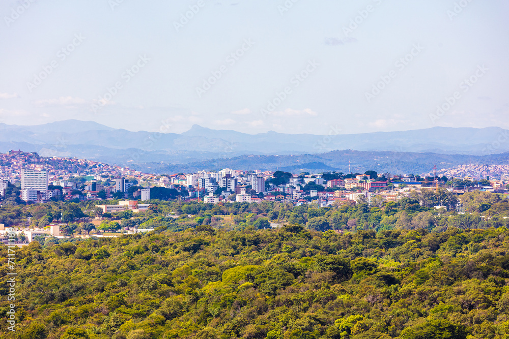 Φωτογραφία Wide view of the city of Belo Horizonte, capital of Minas Gerais, Brazil