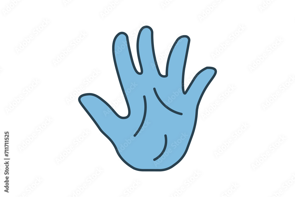 high-five hands icon. icon related to graduation and achievement. suitable for web site, app, user interfaces, printable etc. flat line icon style. simple vector design editable high-five hands icon. icon related to graduation and achievement. suitable for web site, app, user interfaces, printable etc. flat line icon style. simple vector design editable