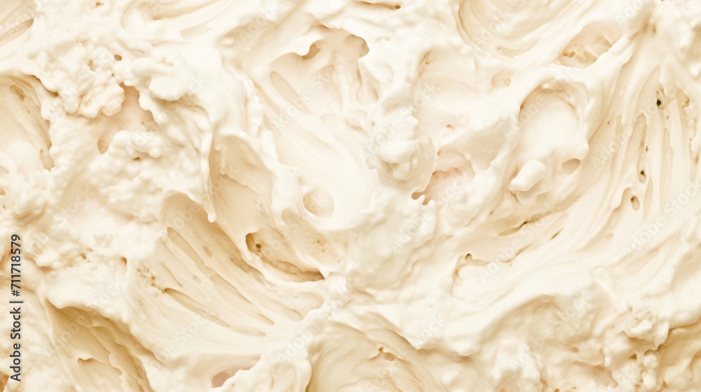 Vanilla ice cream background Vanilla ice cream background