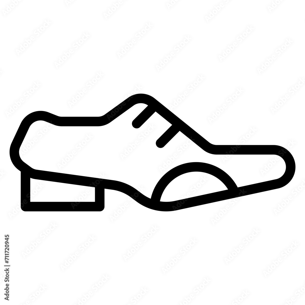 shoe line icon shoe line icon