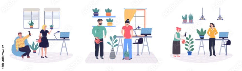 Colleagues vector illustration. An associates assistance and collaboration are crucial for achieving shared business objectives Effective teamwork is essential for collaborative problem solving