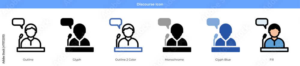 Discourse Icon Set Discourse Icon Set