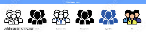 Employed Icon Set