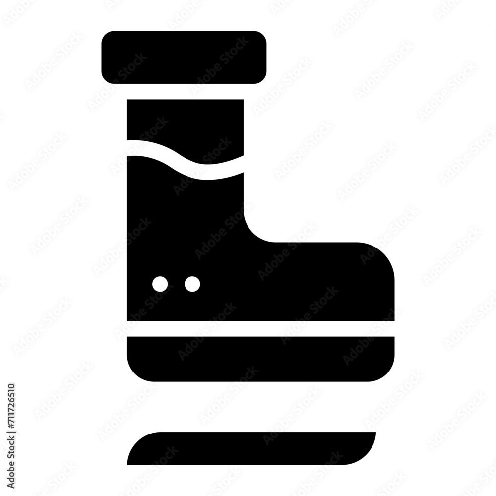 shoe glyph icon shoe glyph icon