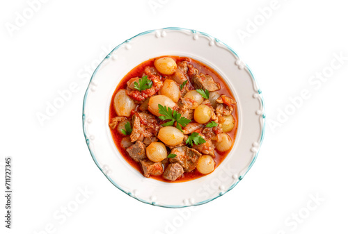 Traditional Greek dish of b...