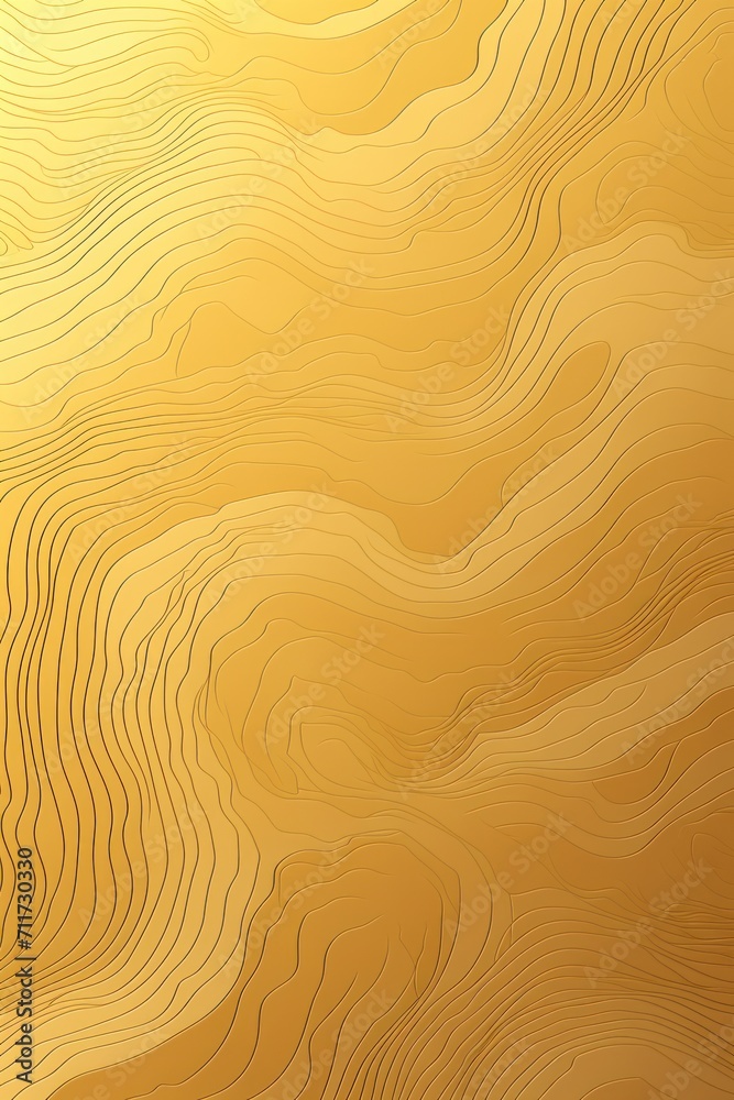Gold background with light grey topographic lines 