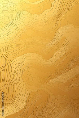 Gold background with light grey topographic lines 