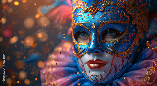 Carnival’s Radiance: A Dance of Colors, Lights, and Festive Spirit - carnivals - background - festivity 
