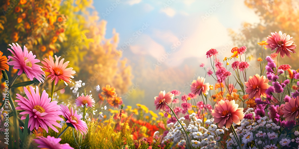 Captivating Beauty of a Pink, Beautiful Tree in a Natural Vibrant Garden, Creating a Colorful Bouquet in Every Corner ,Tranquil Vibes in a Vibrant Meadow Under a Clear Blue Sky Captivating Beauty of a Pink, Beautiful Tree in a Natural Vibrant Garden, Creating a Colorful Bouquet in Every Corner ,Tranquil Vibes in a Vibrant Meadow Under a Clear Blue Sky