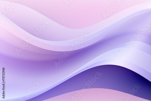 Graphic design background with modern soft curvy waves background design with light lavender, dim lavender, and dark lavender color