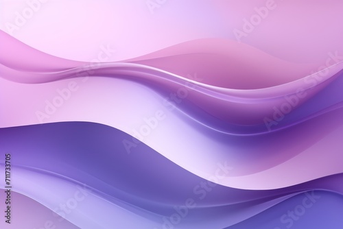 Graphic design background with modern soft curvy waves background design with light violet, dim violet, and dark violet color
