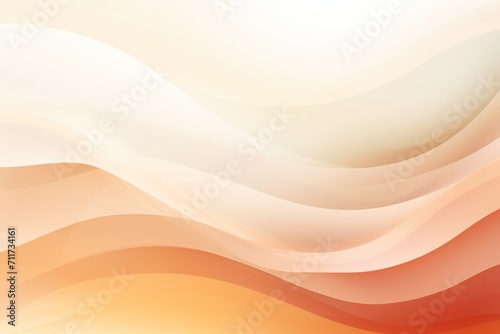 Graphic design background with modern soft curvy waves background design with light beige, dim beige, and dark beige color