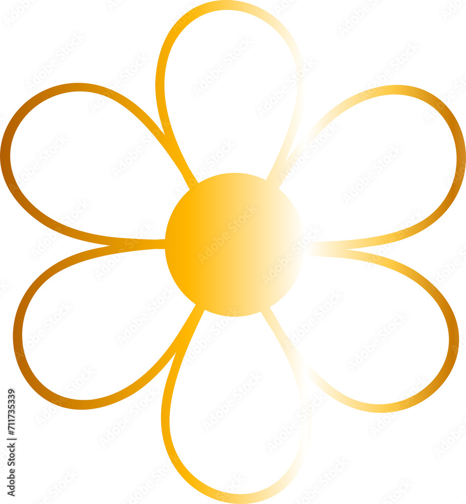 Flower drawing gradient decoration and design. Flower drawing gradient decoration and design.
