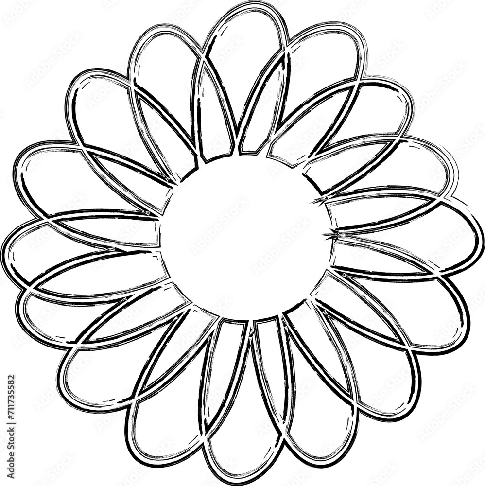 Flower drawing doodle decoration and design. Flower drawing doodle decoration and design.