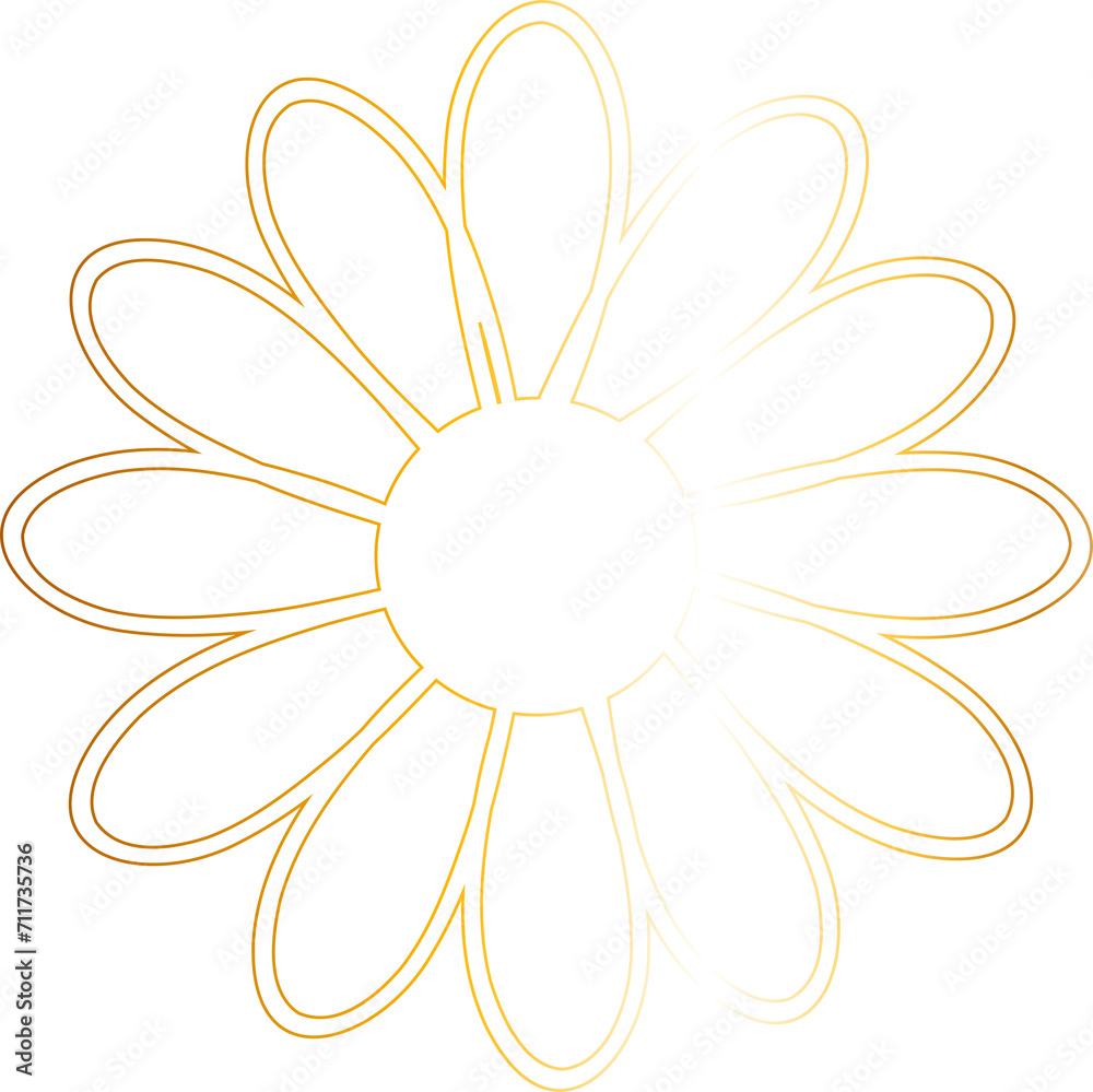 Flower drawing gradient decoration and design. Flower drawing gradient decoration and design.