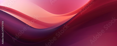 Graphic design background with modern soft curvy waves background design with light burgundy, dim burgundy, and dark burgundy color photo