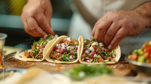 Taco Temptations A Visual Feast of Artisanal Craftsmanship
