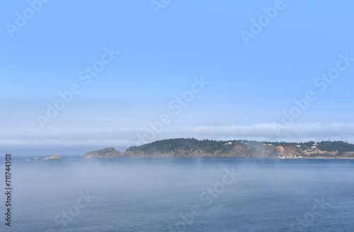Distant View of Port Orford Oregon