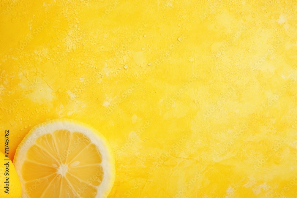 Lemon flat clear gradient background with grainy rough matte noise plaster texture