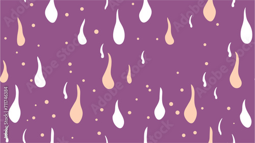 Modern irregular tilable design. Scrapbook paper. Hand drawn seamless geometric pattern with drops. Good design. Sweet raster monochrome drop background.