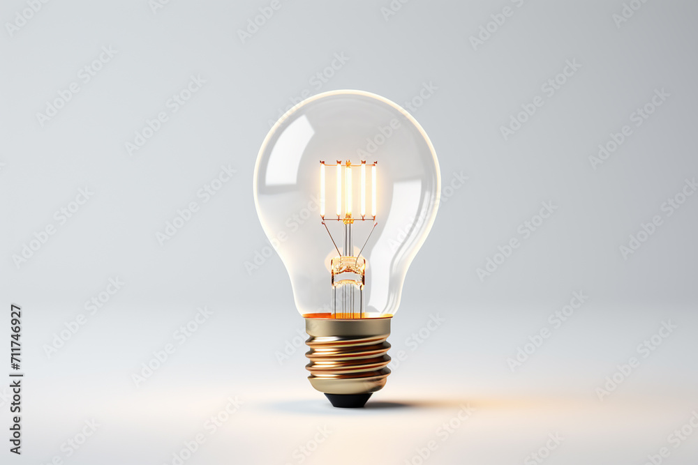 light bulb isolated on white background light bulb isolated on white background