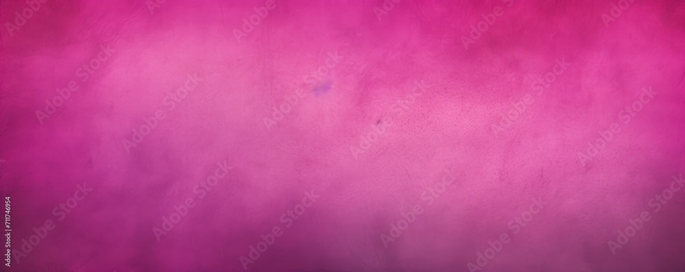 Magenta flat clear gradient background with grainy rough matte noise plaster texture
