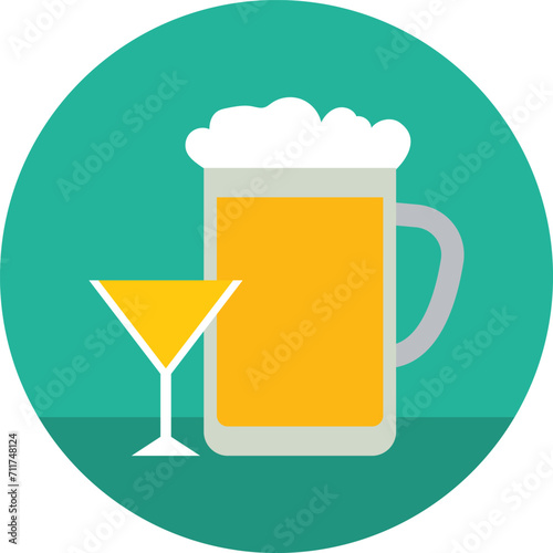 glass of beer. hotel icon vector png. beach icon png. tourist place vector icon. tourism, vacationist, globetrotting, hostel, visitor, traverse, travel icon png.