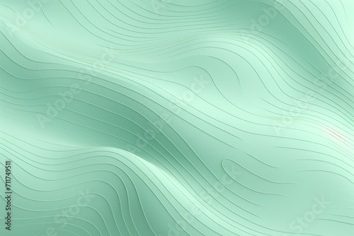 Mint background with light grey topographic lines 