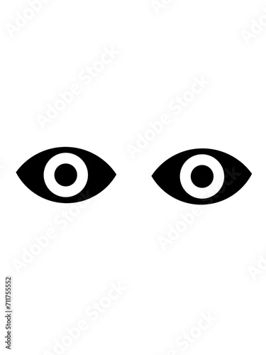 Eyes Cartoon Vector 