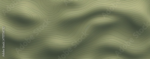 Olive Green background with light grey topographic lines