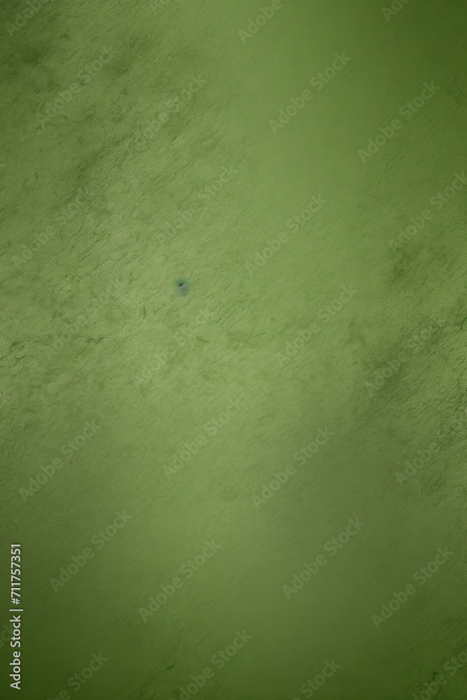 Olive Green flat clear gradient background with grainy rough matte noise plaster texture