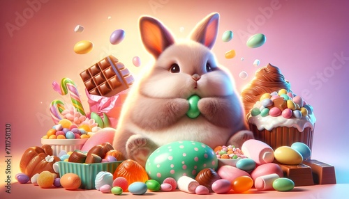 Plump Bunny s Easter Treat Wonderland
