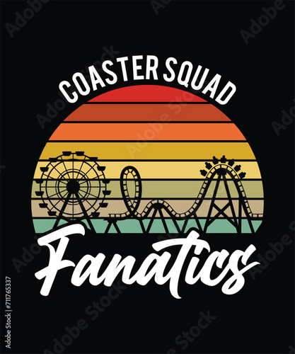 COASTER SQUAD FANATICS TSHIRT DESIGN