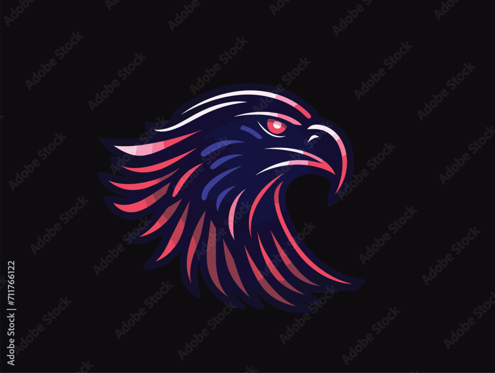 Obraz premium vector of an eagle