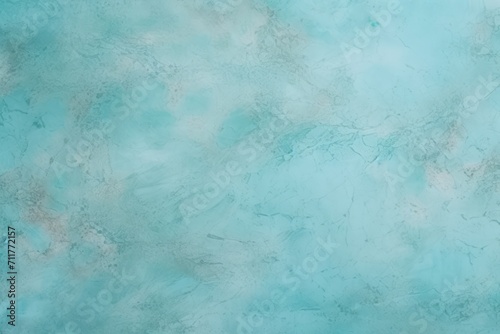 Pastel teal concrete stone texture for background in summer wallpaper © Michael