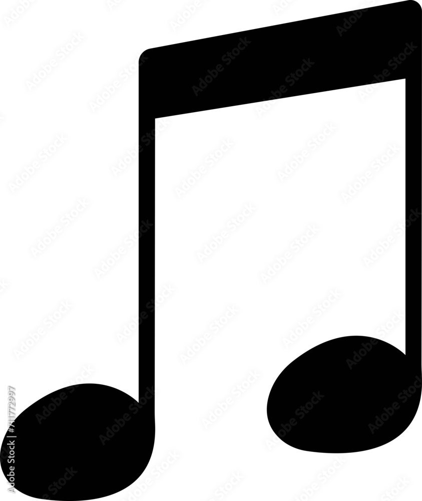 Music notes icon , Music note symbol, song, melody or tune flat vector icon, Black musical note icon. Music elements. Isolated music notes symbols on transparent background. Simple musical notes sign. Music notes icon , Music note symbol, song, melody or tune flat vector icon, Black musical note icon. Music elements. Isolated music notes symbols on transparent background. Simple musical notes sign.