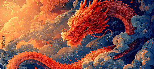Chinese New Year dragon photo