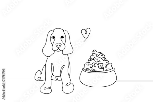 Dog. Feed. Food. Biscuits for dogs