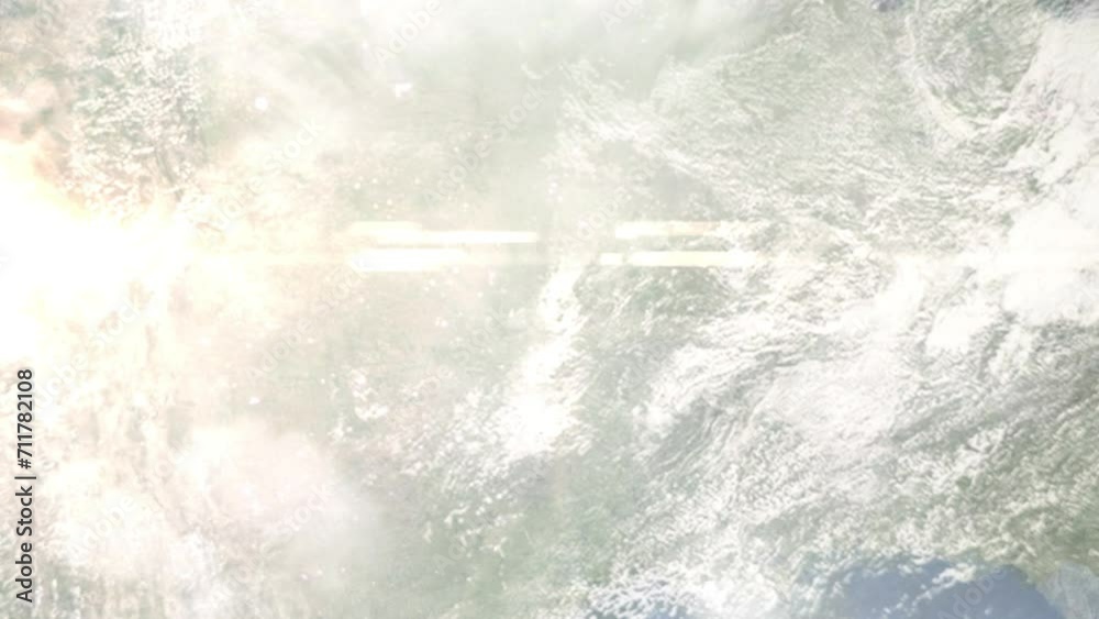 Zoom in from space and focus on Okmulgee, Oklahoma, USA. 3D Animation. Background for travel intro. Elements of this image furnished by NASA. Zoom in from space and focus on Okmulgee, Oklahoma, USA. 3D Animation. Background for travel intro. Elements of this image furnished by NASA.