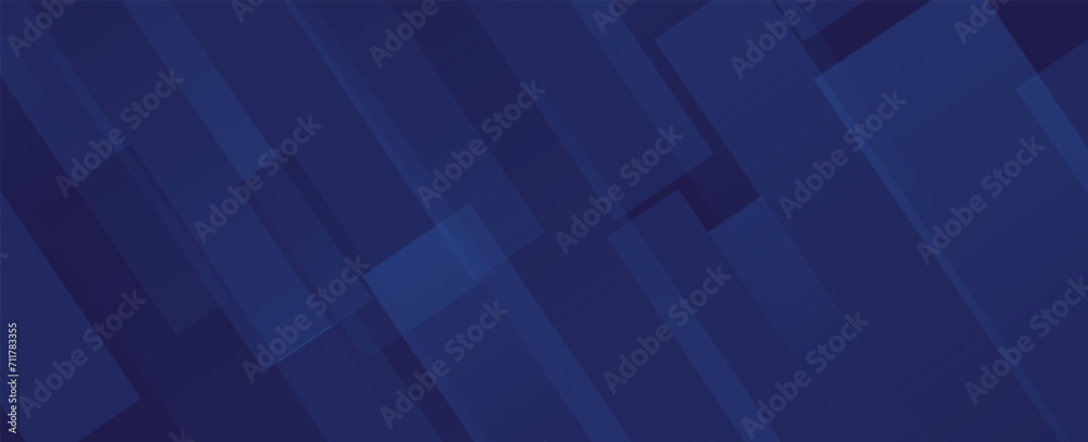 Fototapeta premium Vector blue line background curve element with black space for text and message design, overlapping layers 