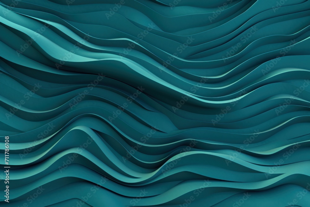 Teal background with light grey topographic lines