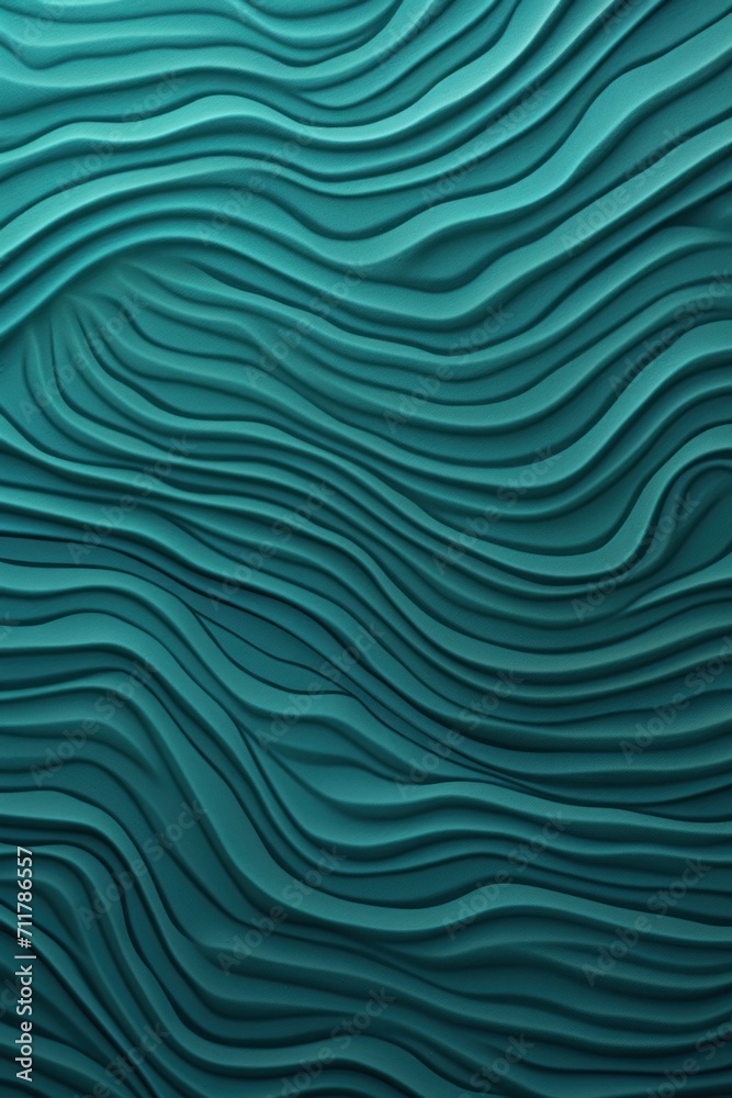 Teal background with light grey topographic lines 