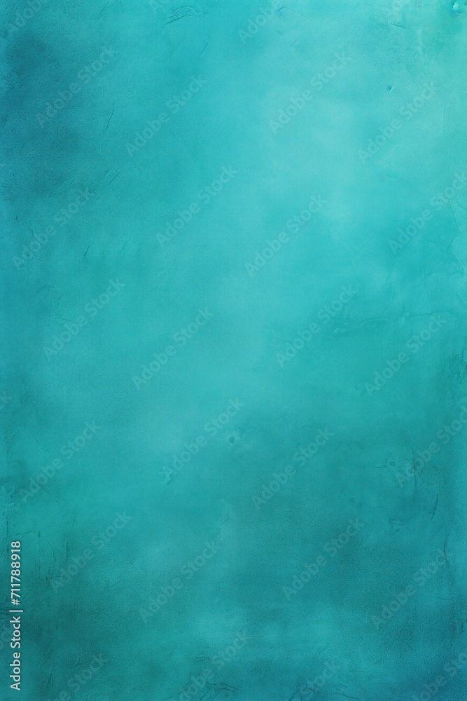 Turquoise flat clear gradient background 
