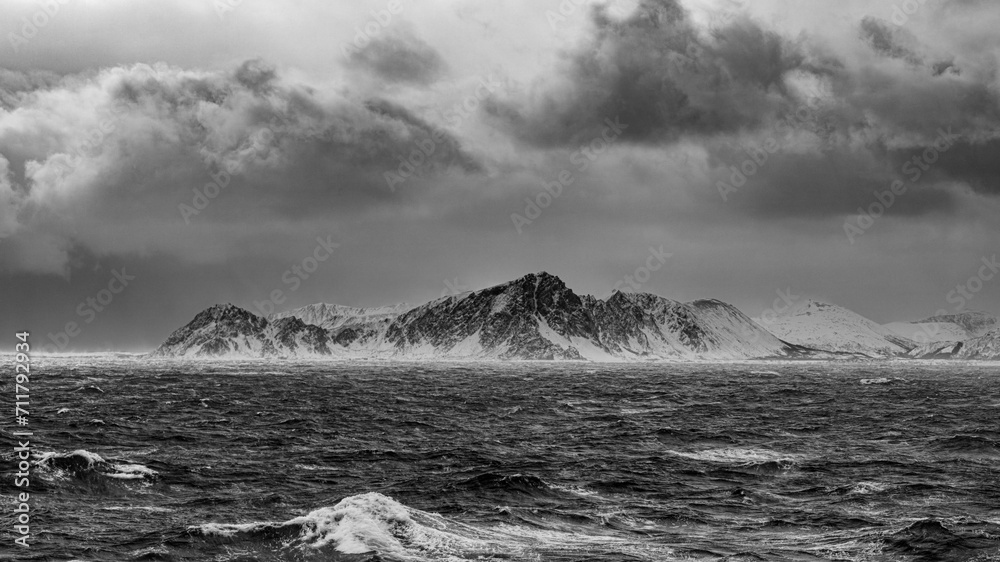 mystical coastal panorama - Norway