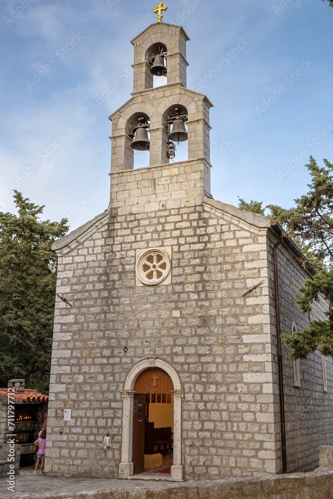 St. Thomas Church in Becici, Montenegro