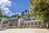 The Cetinje Monastery, white stone Christian Orthodox monastery containing sacred relics