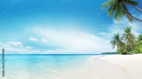 ocean layout summer background illustration waves tropical, vacation paradise, relaxation fun ocean layout summer background © vectorwin